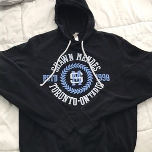 Black Shawn Mendes hoodie. Size medium.